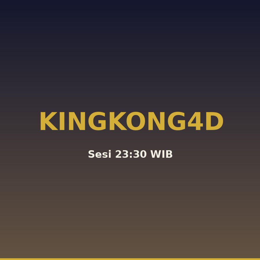 Data king kong 4d 2025 angka ikut Kingkong4D 23 hari ini (58934)